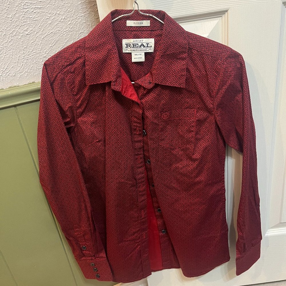 Ariat XS Button Down